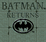 Заставка игры Batman Returns